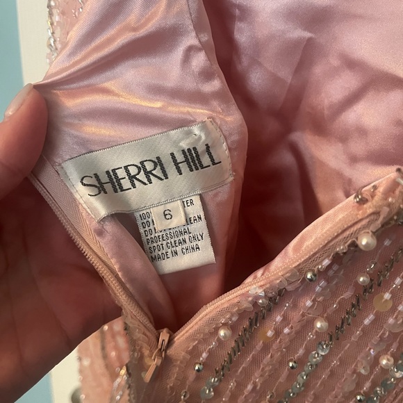 Sherri Hill Women's Prom Dress Size 6 Pink - Picture 3 of 10